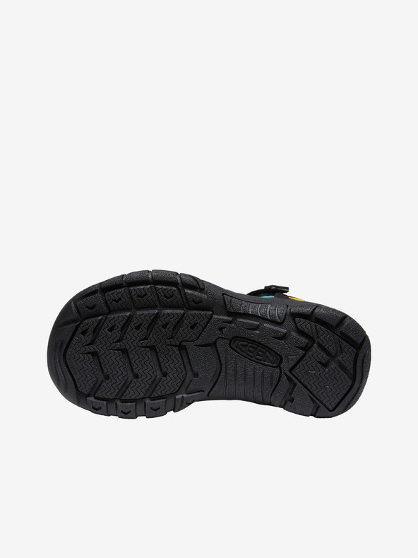 Keen Schwarz gemusterte Jungen Sandalen Keen