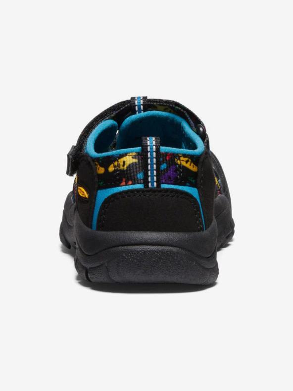 Keen Schwarz gemusterte Jungen Sandalen Keen