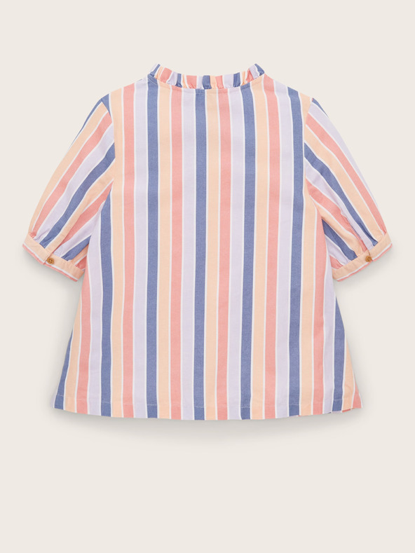 Tom Tailor Tom Tailor orange und blau gestreifte Mädchenbluse