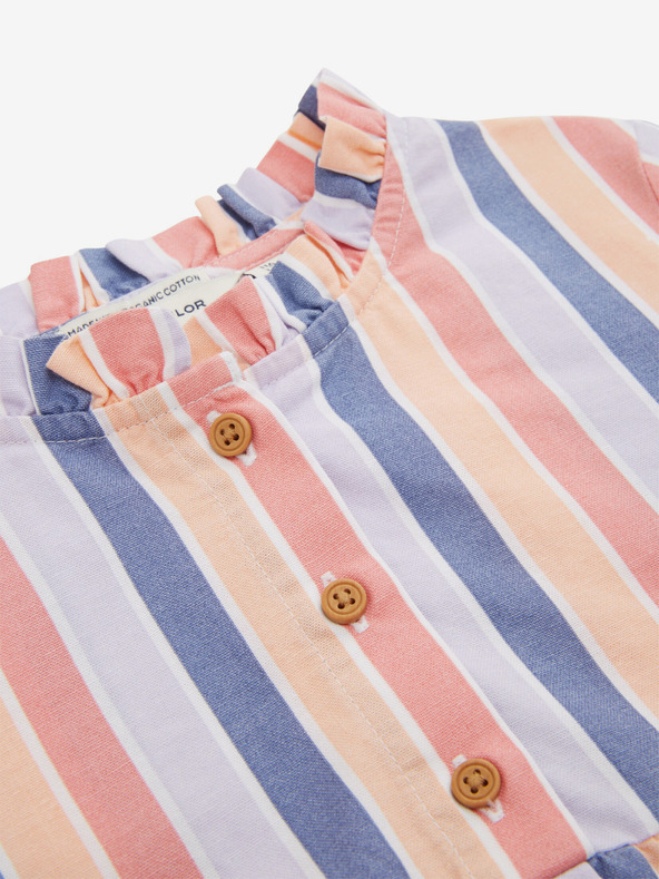 Tom Tailor Tom Tailor orange und blau gestreifte Mädchenbluse