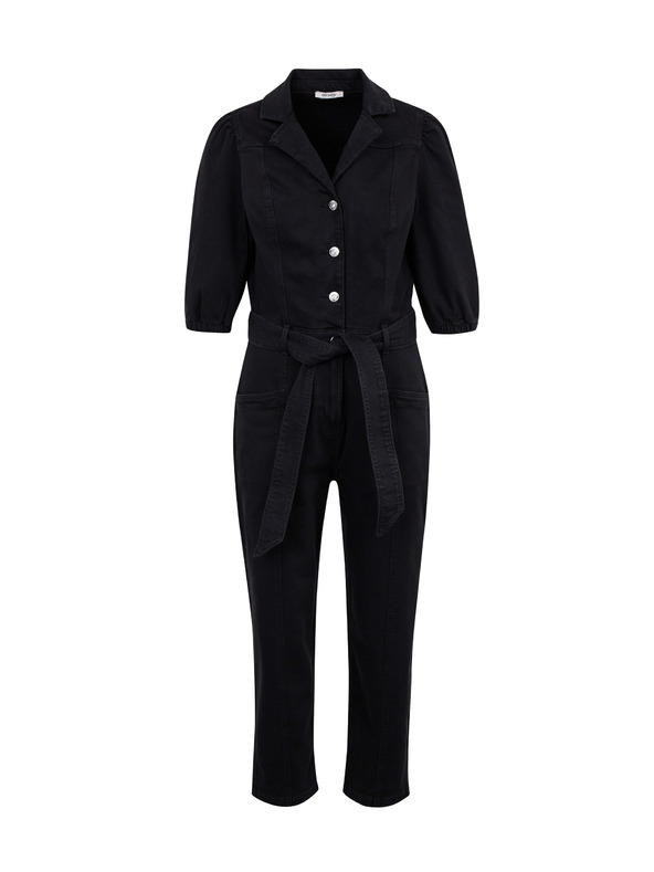 Orsay Schwarzer Denim-Overall für Damen ORSAY