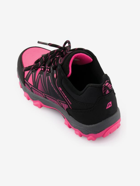 ALPINE PRO Schwarze und rosa Mädchen-Outdoor-Schuhe ALPINE PRO Faro