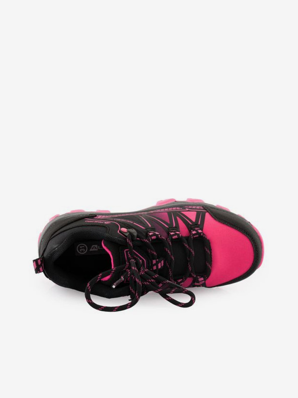 ALPINE PRO Schwarze und rosa Mädchen-Outdoor-Schuhe ALPINE PRO Faro