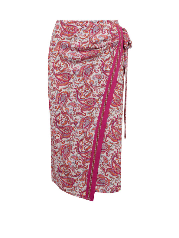 Orsay Rosa gemusterter Damenrock ORSAY