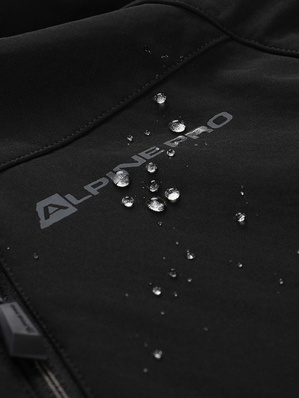 ALPINE PRO Herren-Softshelljacke mit Membran ALPINE PRO LANC schwarz