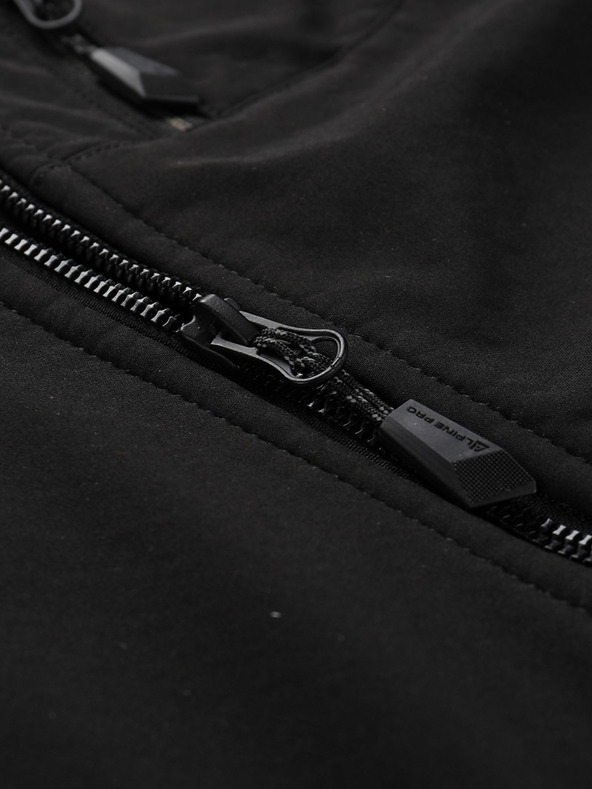 ALPINE PRO Herren-Softshelljacke mit Membran ALPINE PRO LANC schwarz