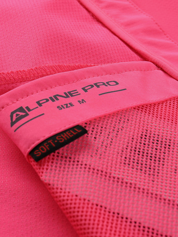 ALPINE PRO Damen-Softshelljacke mit Membran ALPINE PRO MULTA rosa
