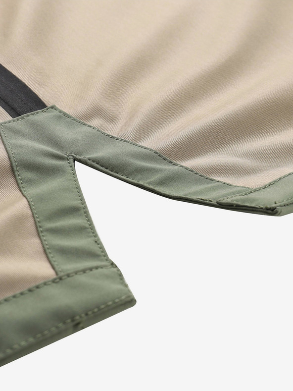 ALPINE PRO Wasserdichte Herrenjacke mit Membrane ptx ALPINE PRO PERFET grün