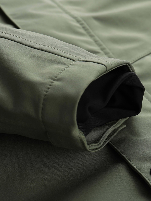 ALPINE PRO Wasserdichte Herrenjacke mit Membrane ptx ALPINE PRO PERFET grün