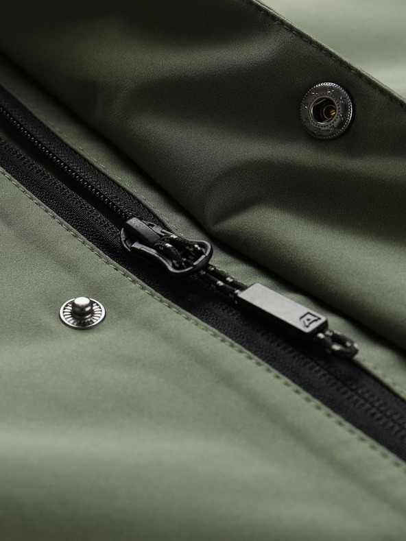 ALPINE PRO Wasserdichte Herrenjacke mit Membrane ptx ALPINE PRO PERFET grün