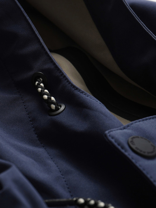 ALPINE PRO Wasserdichte Herrenjacke mit ptx-Membran ALPINE PRO PERFET blau