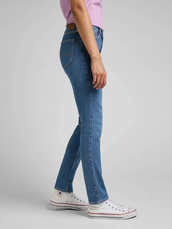 Lee Blaue Damenjeans mit schmaler Passform Lee