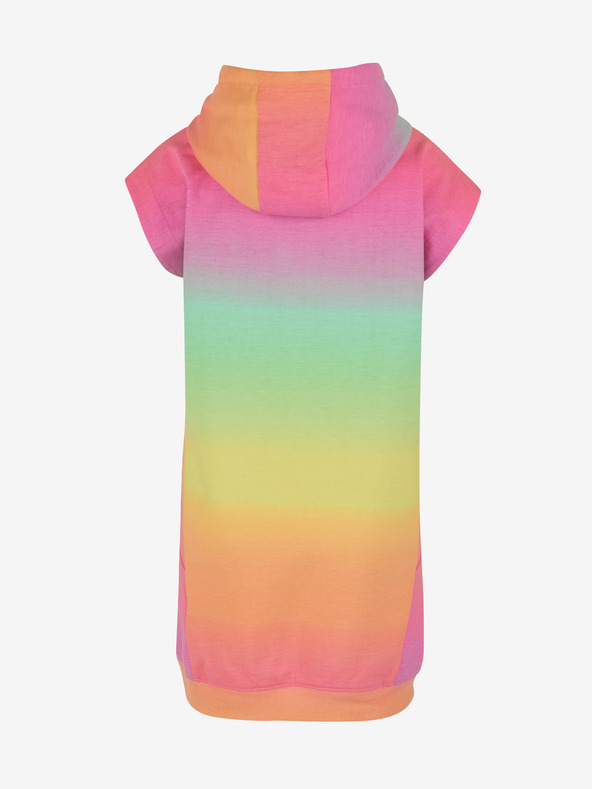 Sam 73 Gelbes und rosa Damen-Kurzarm-Sweatshirt SAM 73 Mabel