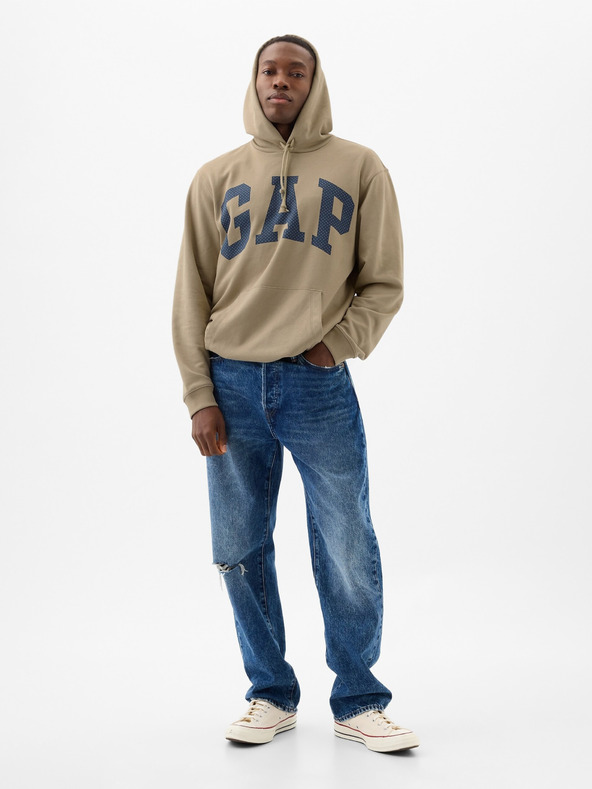 GAP Herren Sweatshirt mit Logo und Kapuze GAP