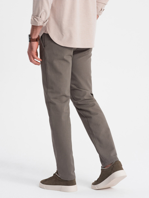 Ombre Clothing Braun Herren Chino Hose Ombre Kleidung