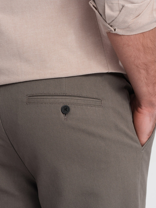 Ombre Clothing Braun Herren Chino Hose Ombre Kleidung