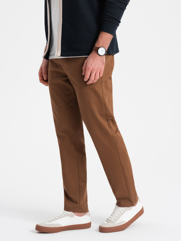 Ombre Clothing Braun Herren Chino Hose Ombre Kleidung