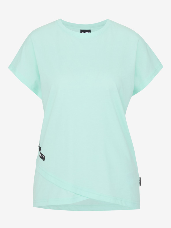 Sam 73 Türkisfarbenes Damen-T-Shirt SAM 73 Cristal