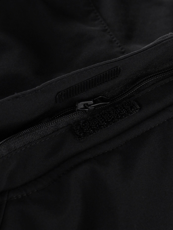 ALPINE PRO Schwarze Herren-Softshell-Jacke ALPINE PRO HOOR