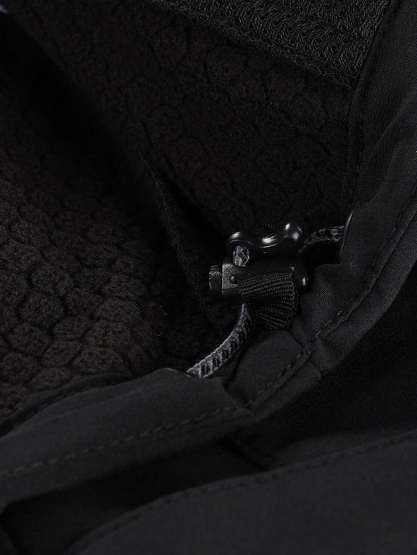 ALPINE PRO Schwarze Herren-Softshell-Jacke ALPINE PRO HOOR