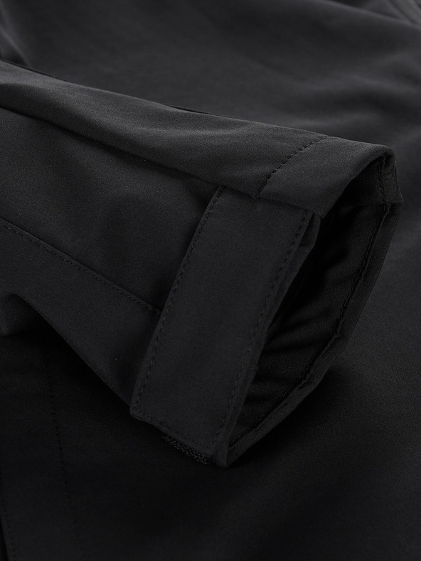 ALPINE PRO Schwarze Herren-Softshell-Jacke ALPINE PRO HOOR