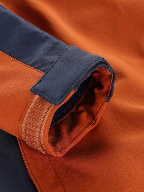 ALPINE PRO Braune Herren-Softshell-Jacke ALPINE PRO Hoor