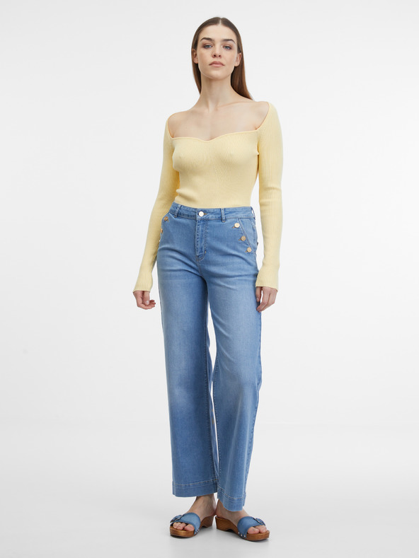 Orsay Gelber Damenpullover ORSAY