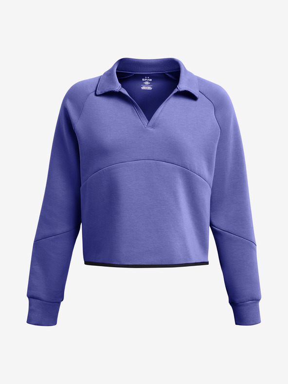 Under Armour Damen-Sweatshirt Under Armour Unstoppable Flc Rugby Crop