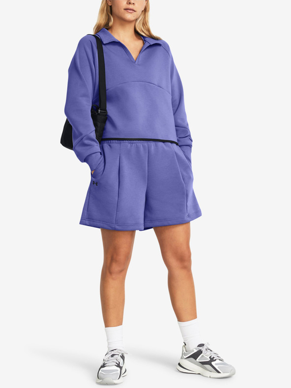 Under Armour Damen-Sweatshirt Under Armour Unstoppable Flc Rugby Crop