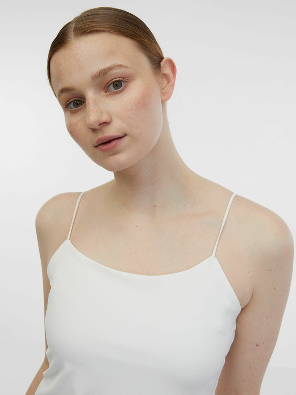 Orsay Weißes Damen Tank-Top ORSAY