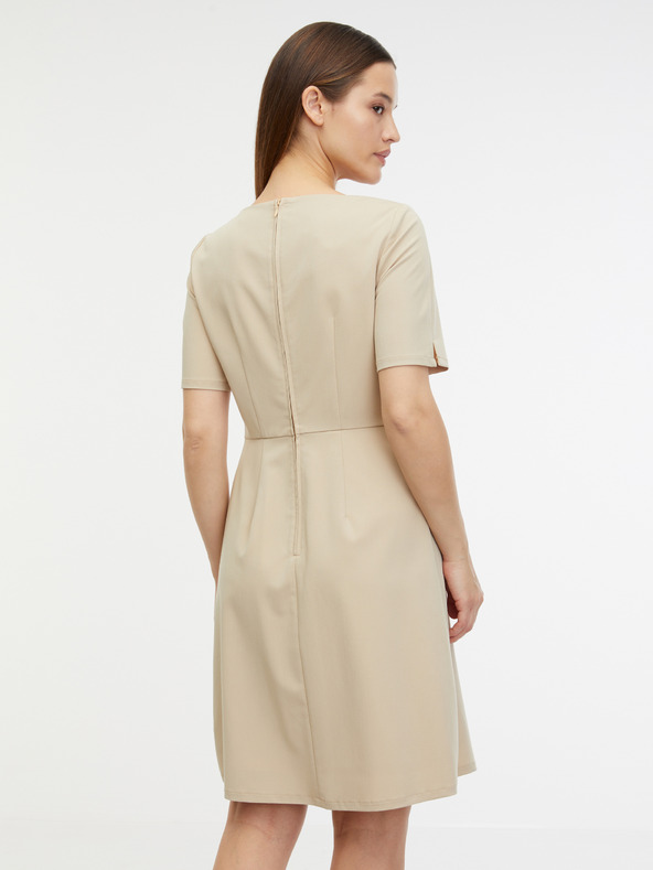 Orsay Beigefarbenes Damenkleid ORSAY