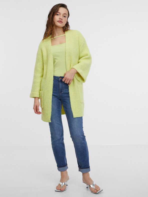 Orsay Hellgrüne Damen Strickjacke ORSAY