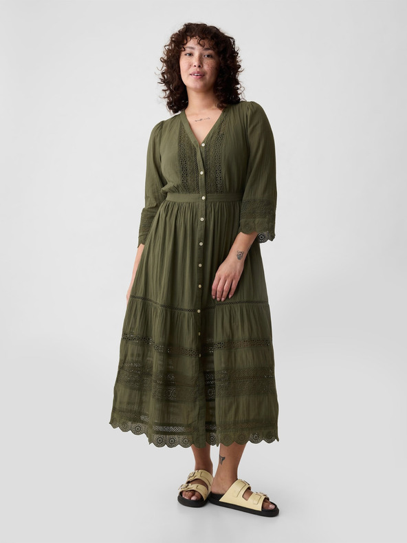 GAP Midikleid mit Spitze GAP