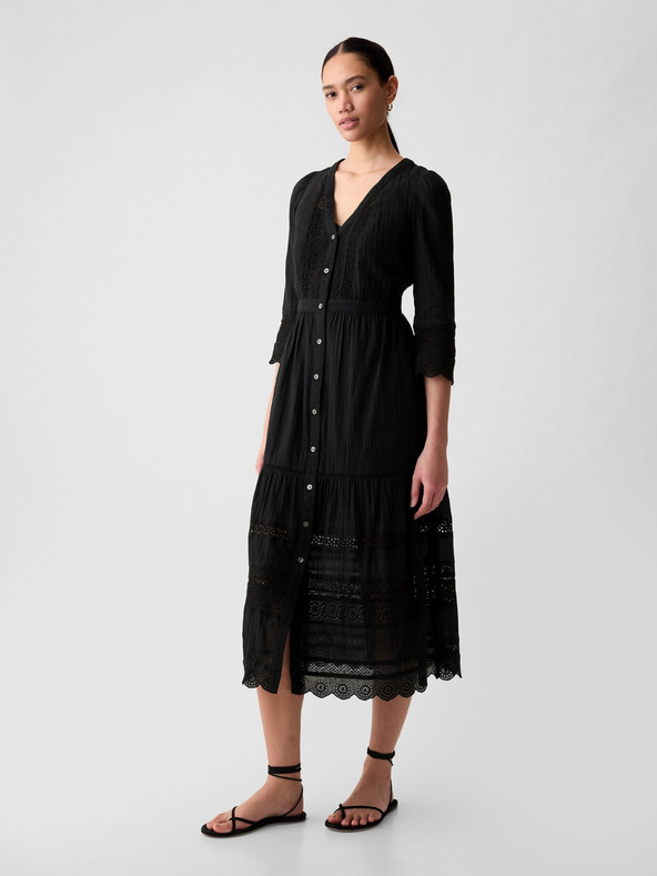GAP Midikleid mit Spitze GAP