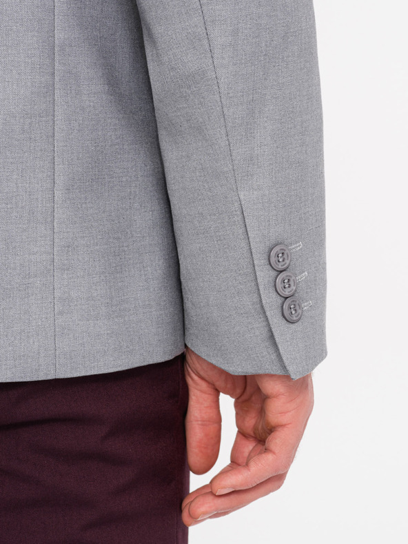 Ombre Clothing Graue Herrenjacke Ombre Clothing