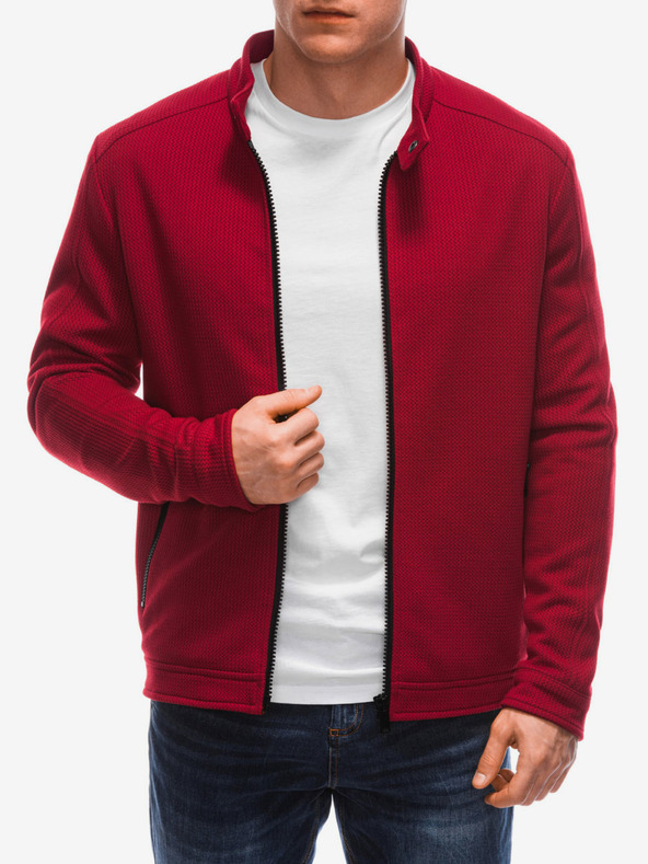 Edoti Rote leichte Herrenjacke Edoti