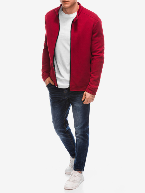 Edoti Rote leichte Herrenjacke Edoti