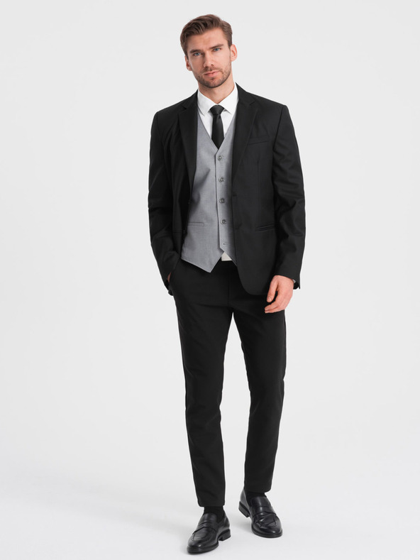 Ombre Clothing Schwarzes Herrensakko Ombre Clothing