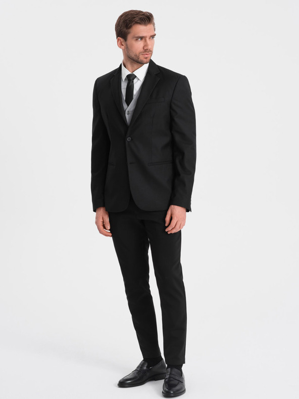 Ombre Clothing Schwarzes Herrensakko Ombre Clothing