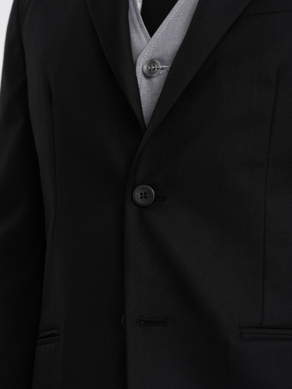 Ombre Clothing Schwarzes Herrensakko Ombre Clothing