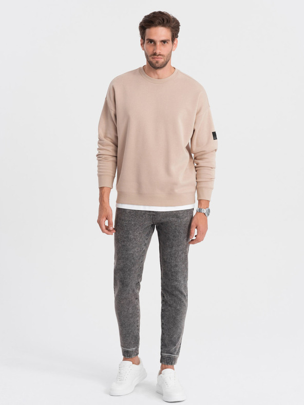 Ombre Clothing Grau Herren Jeans Ombre Kleidung