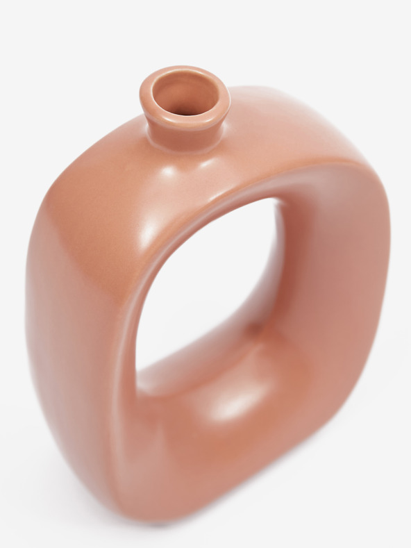Kaemingk Braune Keramikvase Kaemingk