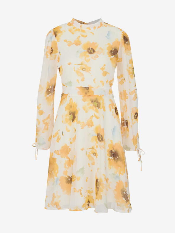 Orsay Weißes Damen-Blumenkleid ORSAY
