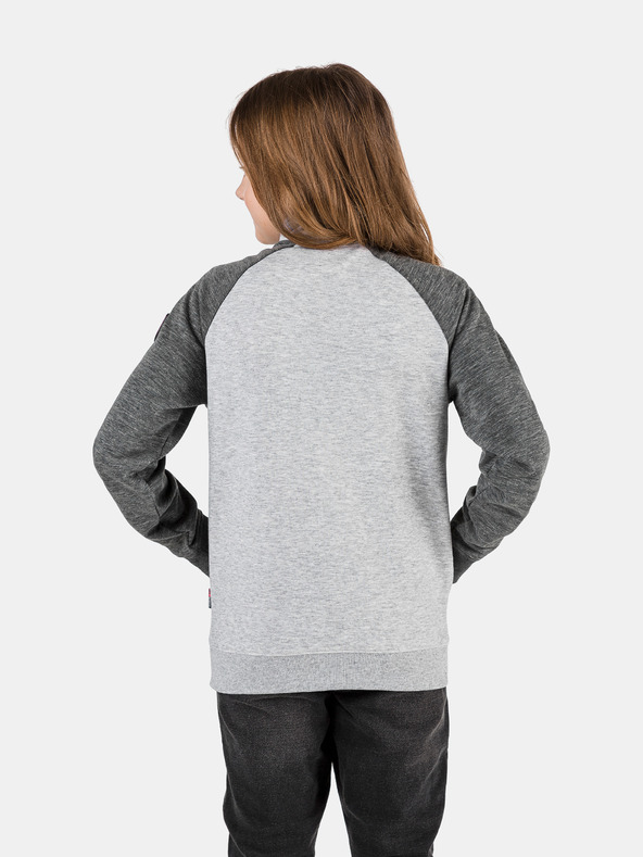 Sam 73 Graues Sweatshirt für Mädchen SAM 73
