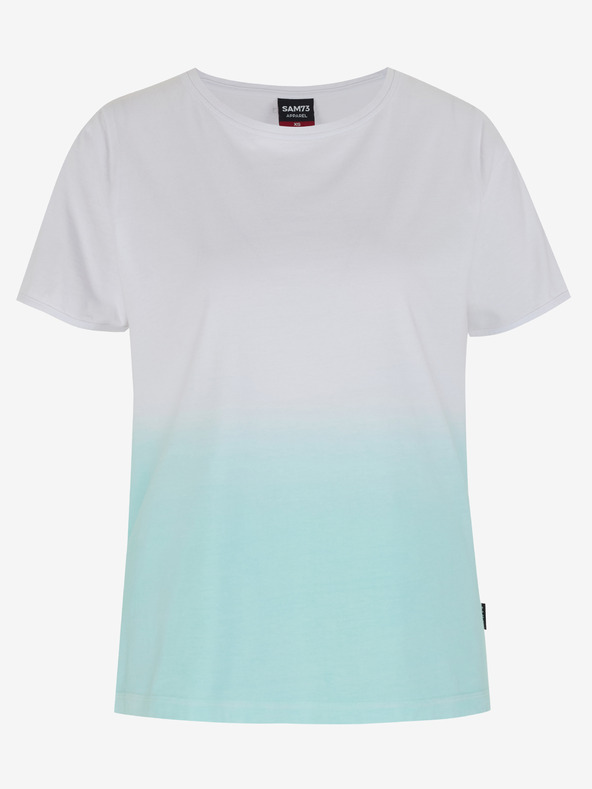Sam 73 Blau-weißes Damen-T-Shirt SAM 73 Dolores
