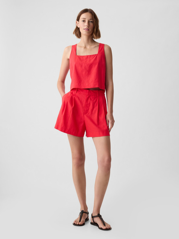 GAP Crop-Top aus Leinen GAP