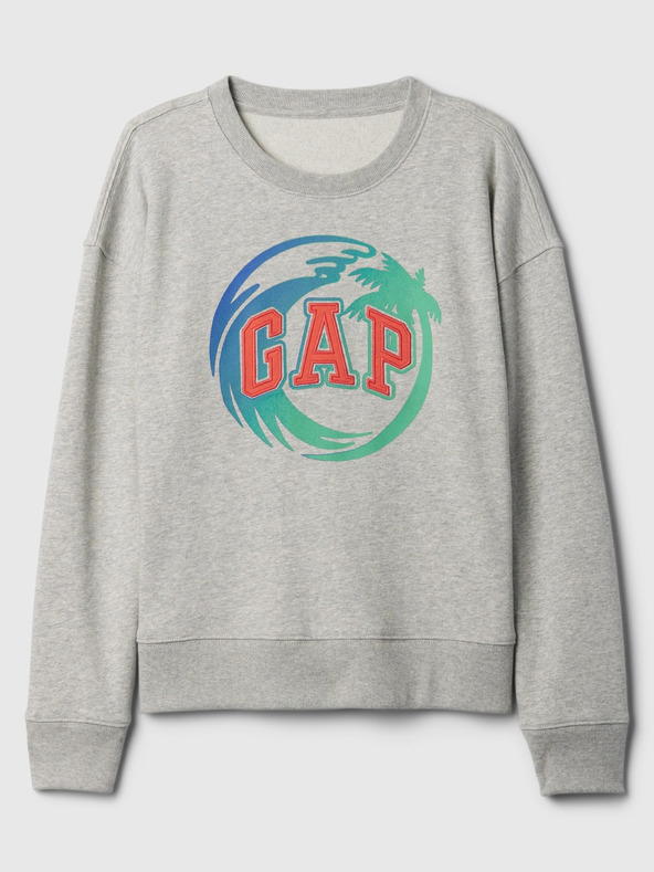 GAP Jungen-Sweatshirt mit Logo und Fleece GAP