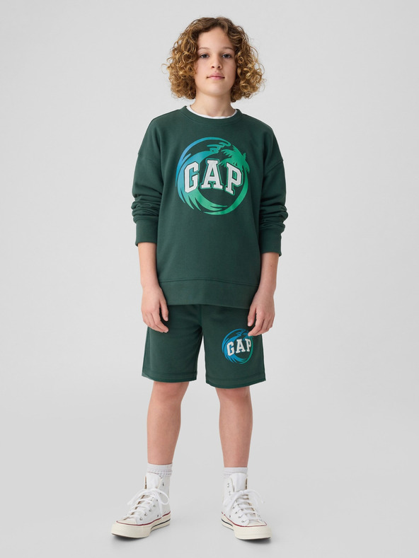 GAP Jungen-Sweatshirt mit Logo und Fleece GAP