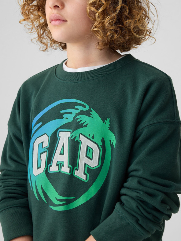 GAP Jungen-Sweatshirt mit Logo und Fleece GAP