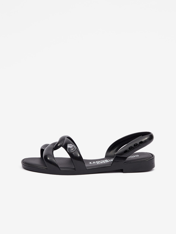 Melissa Schwarze Melissa Damen Sandale + Jeremy Scott
